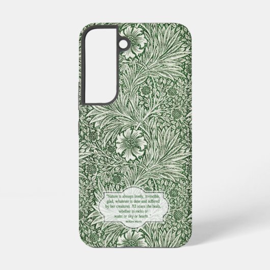 Coque Samsung Galaxy Motif Marigold - William Morris (Verso)