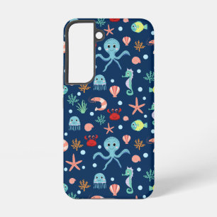 Coque Samsung Galaxy Motif mignon de la vie marine de l'océan