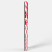 Coque Samsung Galaxy Motif minimal rouge (Côté droit)