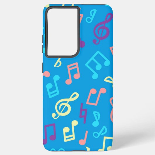 Coque Samsung Galaxy Motif musical (Verso)