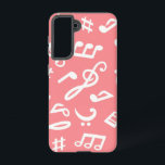 Coque Samsung Galaxy Motif musical<br><div class="desc">Pour les amateurs de musique</div>