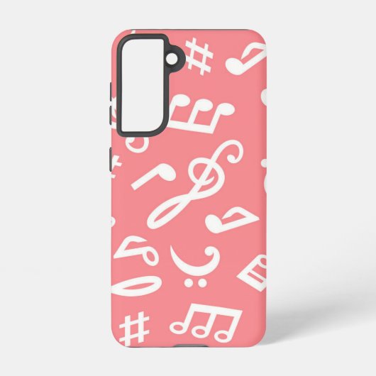 Coque Samsung Galaxy Motif musical (Verso)