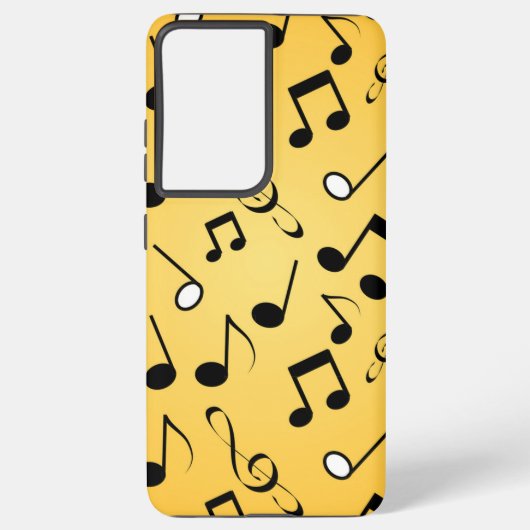 Coque Samsung Galaxy Motif musical (Verso)