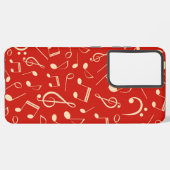 Coque Samsung Galaxy Motif musical (Côté gauche)