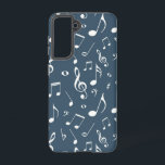 Coque Samsung Galaxy Motif musical<br><div class="desc">Pour les amateurs de musique</div>