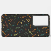 Coque Samsung Galaxy Motif musical (Côté gauche)