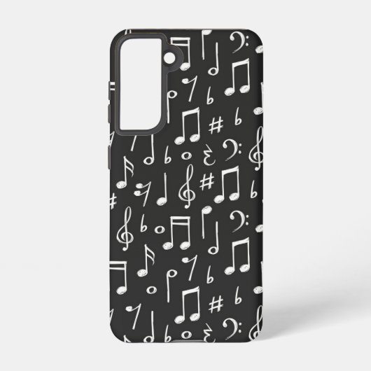 Coque Samsung Galaxy Motif musical (Verso)