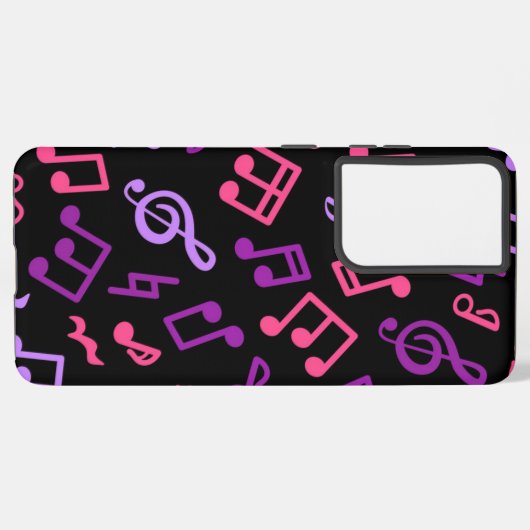 Coque Samsung Galaxy Motif musical (Côté gauche)