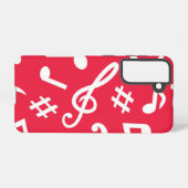 Coque Samsung Galaxy Motif musical (Verso Horizontal)
