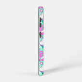 Coque Samsung Galaxy Motif Neon Lightning Bolts & Stars (Côté droit)