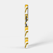 Coque Samsung Galaxy Motif Ondes Dorées (Côté droit)