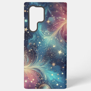 Coque Samsung Galaxy Motif rêveur avec galaxies et étoiles