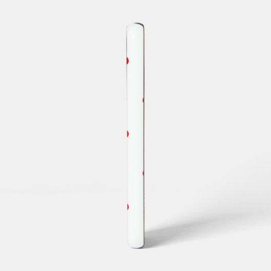 Coque Samsung Galaxy Motif rouge cerises (Côté gauche)