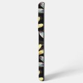 Coque Samsung Galaxy Motif sans couture avec libellules d'or (Verso Horizontal)