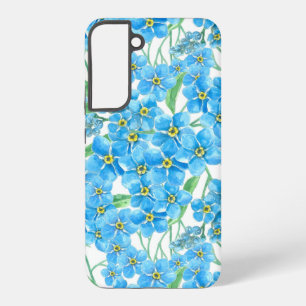 Coque Samsung Galaxy Motif sans couture de myosotis