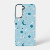 Coque Samsung Galaxy Motif Sky & Space bleu (Verso)