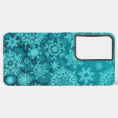 Coque Samsung Galaxy Motif Snowflake (Côté gauche)