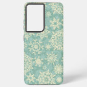 Coque Samsung Galaxy Motif Snowflake (Verso)