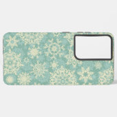 Coque Samsung Galaxy Motif Snowflake (Côté gauche)