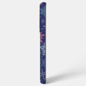 Coque Samsung Galaxy Motif Snowflake (Verso Horizontal)