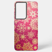 Coque Samsung Galaxy Motif Snowflake (Verso)