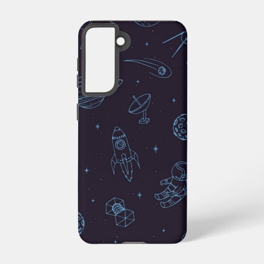 Coque Samsung Galaxy Motif spatial (Verso)