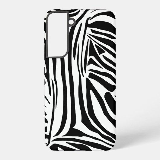 Coque Samsung Galaxy Motif zèbre (Verso)