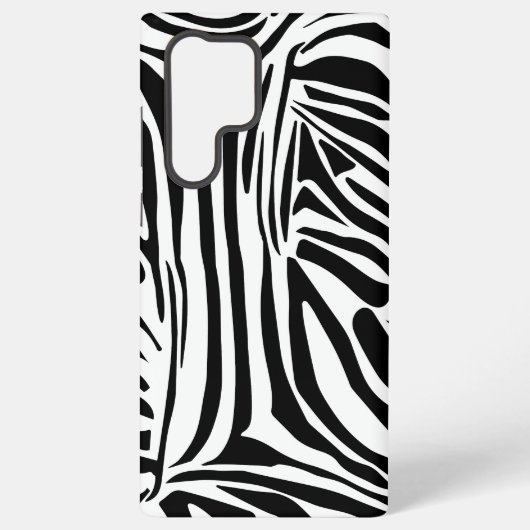 Coque Samsung Galaxy Motif zèbre (Verso)