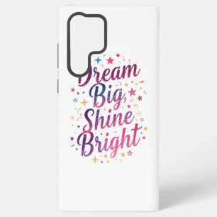 Coque Samsung Galaxy Motivation Étincelle Féminine et Étoiles