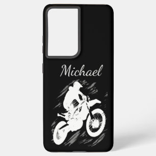 Coque Samsung Galaxy Motocross Devis Sport Motorcycle Personnaliser de 