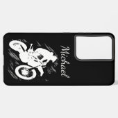Coque Samsung Galaxy Motocross Devis Sport Motorcycle Personnaliser de  (Côté gauche)