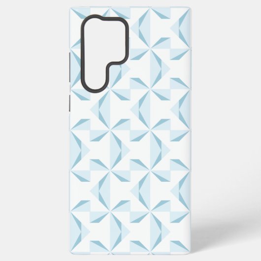 Coque Samsung Galaxy Moulinets Bleu Ciel (Verso)
