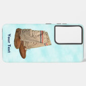 Coque Samsung Galaxy Mukluks Sur Neige (Verso Horizontal)