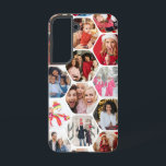 Coque Samsung Galaxy Multi Photo Collage Simple Moderne Hexagon Motif<br><div class="desc">Multi Photo Collage Simple Moderne Hexagon Motif Noël Smartphone Samsung Galaxy Phone Boîtes comprend un collage photo de vos photos préférées en forme d'hexagone. Parfait pour l'anniversaire, Noël, Fête des Mères, Fête des pères, Grands-parents, frère, soeur, meilleur ami et plus. CONSEIL PHOTO : centrez vos photos avant de les télécharger...</div>