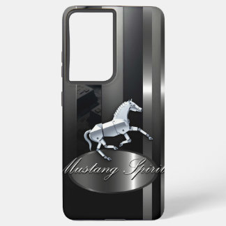Coque Samsung Galaxy Muscle, classique, voiture, tendance, mustang, sty