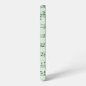 Coque Samsung Galaxy Musique verte et masques grecs de théâtre (Côté gauche)