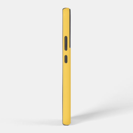 Coque Samsung Galaxy Mustard Jaune Simple Bold Nom du script (Côté droit)