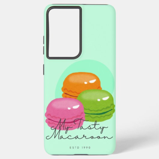 Coque Samsung Galaxy My Tasty Macaroon Phone Case (Verso)