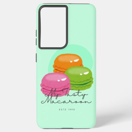 Coque Samsung Galaxy My Tasty Macaroon Phone Case (Verso)