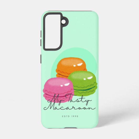 Coque Samsung Galaxy My Tasty Macaroon Phone Case (Verso)