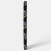 Coque Samsung Galaxy Mystérieux rose noir (Côté gauche)