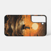 Coque Samsung Galaxy Navire naviguant la nuit (Verso Horizontal)