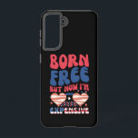 Coque Samsung Galaxy Né libre mais maintenant je suis cher drôle 4 juil<br><div class="desc">Né libre mais maintenant je suis cher drôle 4 juillet</div>