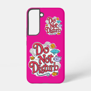 Coque Samsung Galaxy Ne pas déranger Protection de conception d'art de