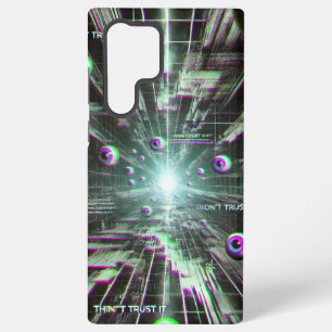 Coque Samsung Galaxy 📱 « Ne vous y fiez pas » Étui de téléphone Weirdc