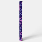 Coque Samsung Galaxy Neon Hearts (Côté gauche)