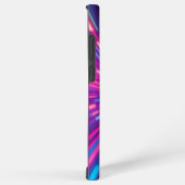 Coque Samsung Galaxy Neon Light Vitesse futuriste art numérique abstrai (Côté droit)
