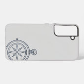 Coque Samsung Galaxy Nocturnal Study dark academia compass (Verso Horizontal)