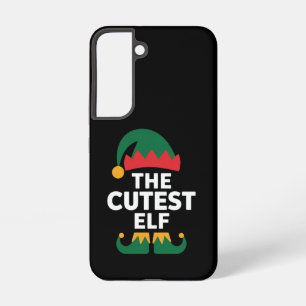 Coque Samsung Galaxy Noël de famille assorti au lutin le plus mignon