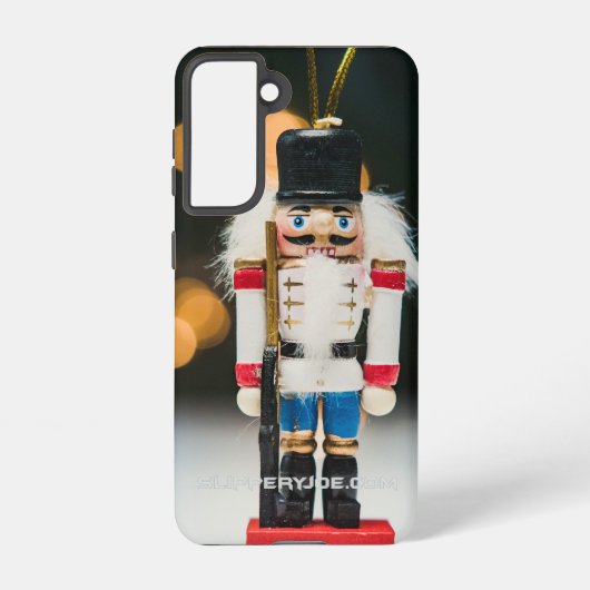 Coque Samsung Galaxy Noël SlipperyJoe nutcracker figurine ornement (Verso)